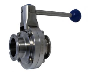 Tri-Clamp Butterfly Valve - Pull Trigger