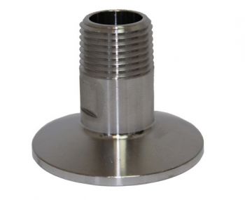 Tri-Clover Clamp Fittings x Male NPT adapters 