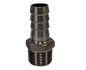 3/4" Male Thread x 1" Hose Barb Reducer
