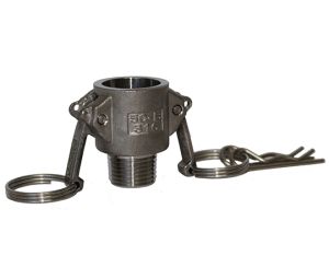 1/2" Female Coupler x 1/2" Male NPT Thread (Type B Camlock)