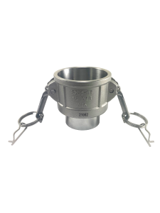 2" Female Cam & Groove Coupling x Butt Weld to 2" Tube
