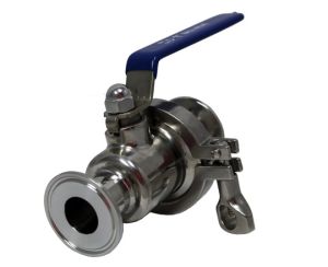 1" Quick (EZ) Clean Tri-Clover Ball Valve
