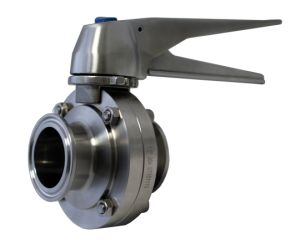2" Tri-Clamp Pull Trigger Butterfly Valve
