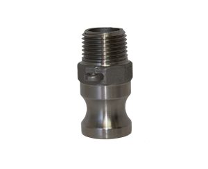 1/2" Male Adapter x 1/2" Male NPT Thread (Type F Camlock)