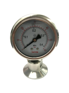 Sanitary Tri-Clamp Pressure Gauge