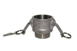 2" Female Coupler x 2" Male NPT Thread (Type B Camlock)
