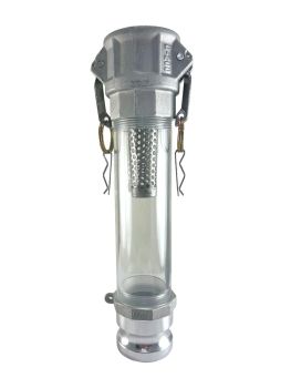 4" Sight Glass and Funnel strainer