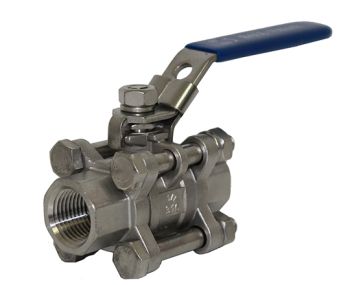 1/2" 3 Piece Ball Valve for Home Brewing