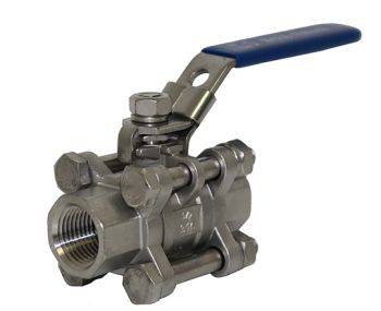 1" 3 Piece Ball Valve