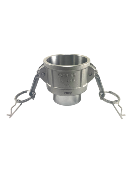 2" Female Cam & Groove Coupling x Butt Weld to 2" Tube
