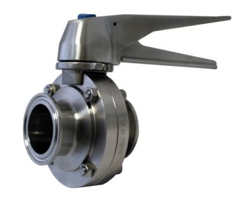 2" Tri-Clamp Pull Trigger Butterfly Valve
