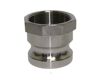 2 1/2" Male Adapter x 2 1/2" Female NPT Thread (Type A Camlock)
