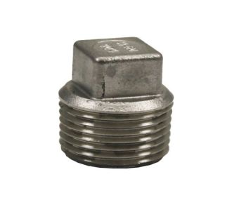 2 1/2" Threaded Pipe Plug (Square Head)