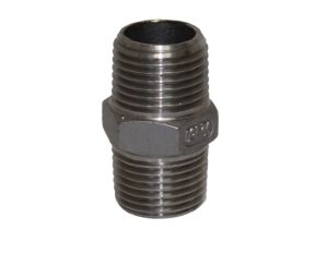 1-1/4” Pipe Hex Nipple (Stainless Steel 316)