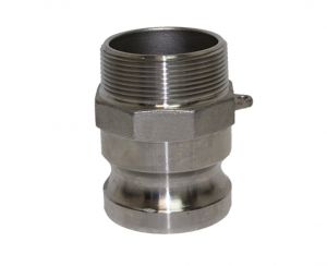 Stainless Steel Male Cam and Groove x Male NPT
