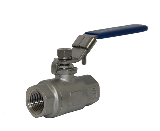 2 Inch Stainless Steel Full Port Ball Valve – 3-Piece FNPT – 1000 WOG
